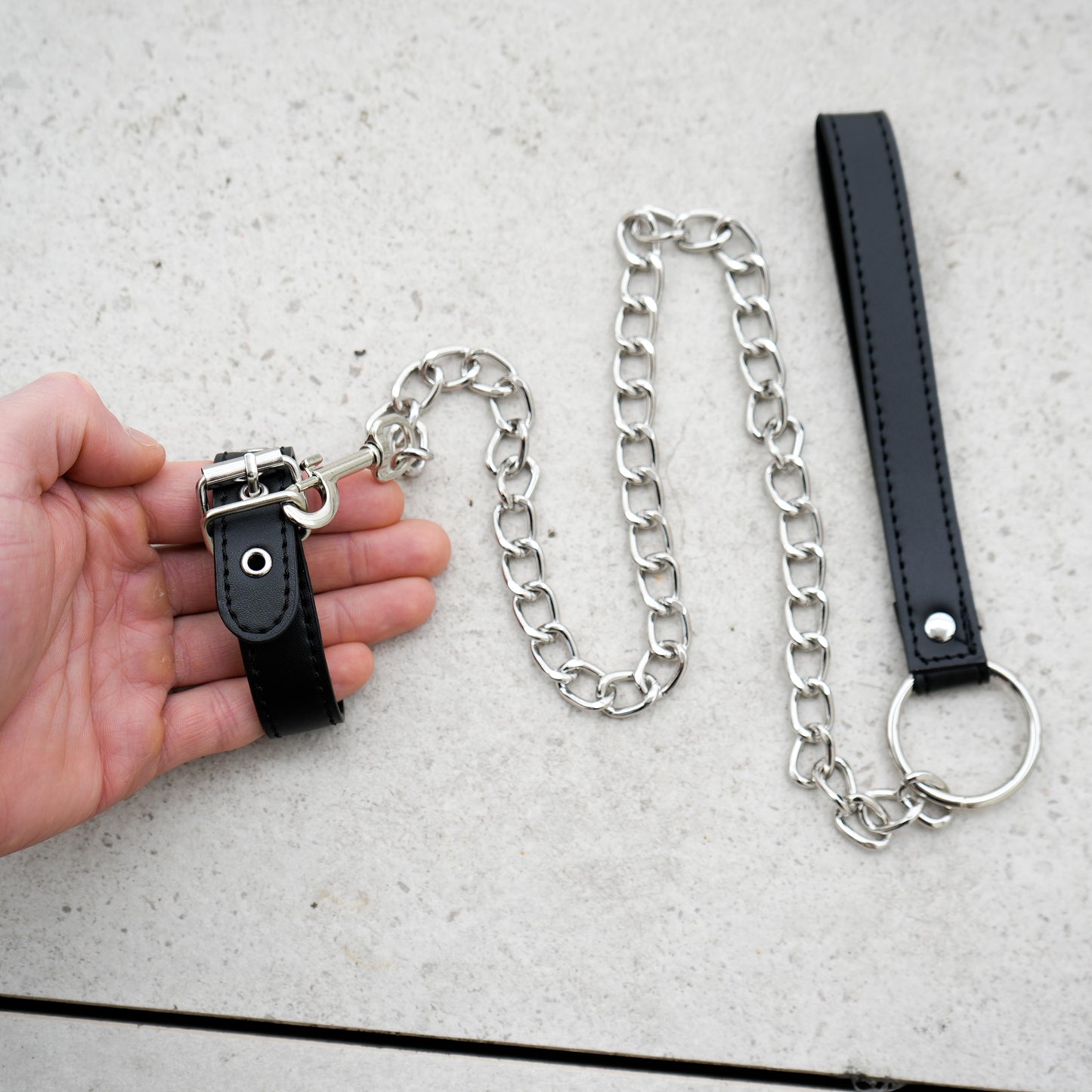 COCK RING + LEASH #166