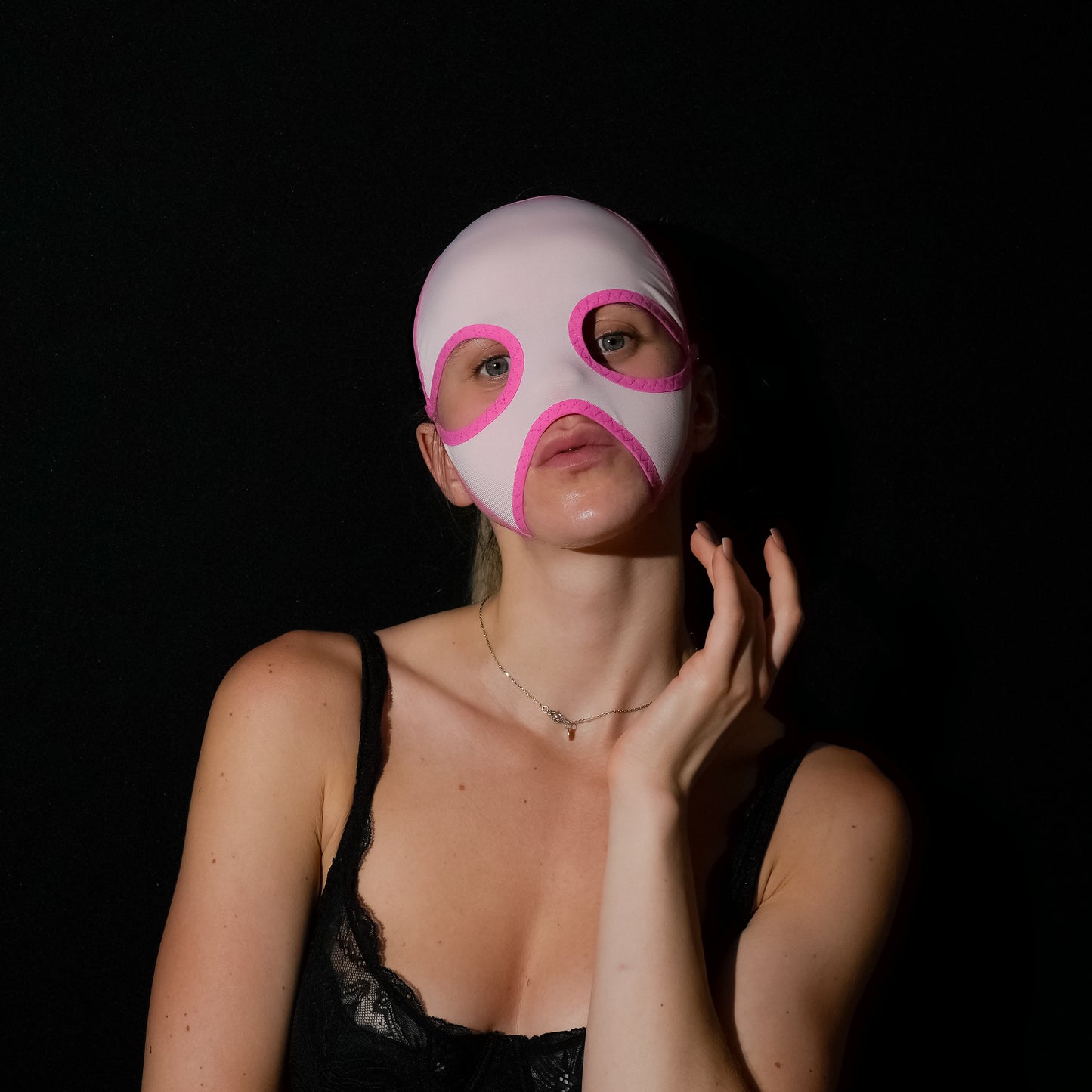 Black Bondage Mask #249