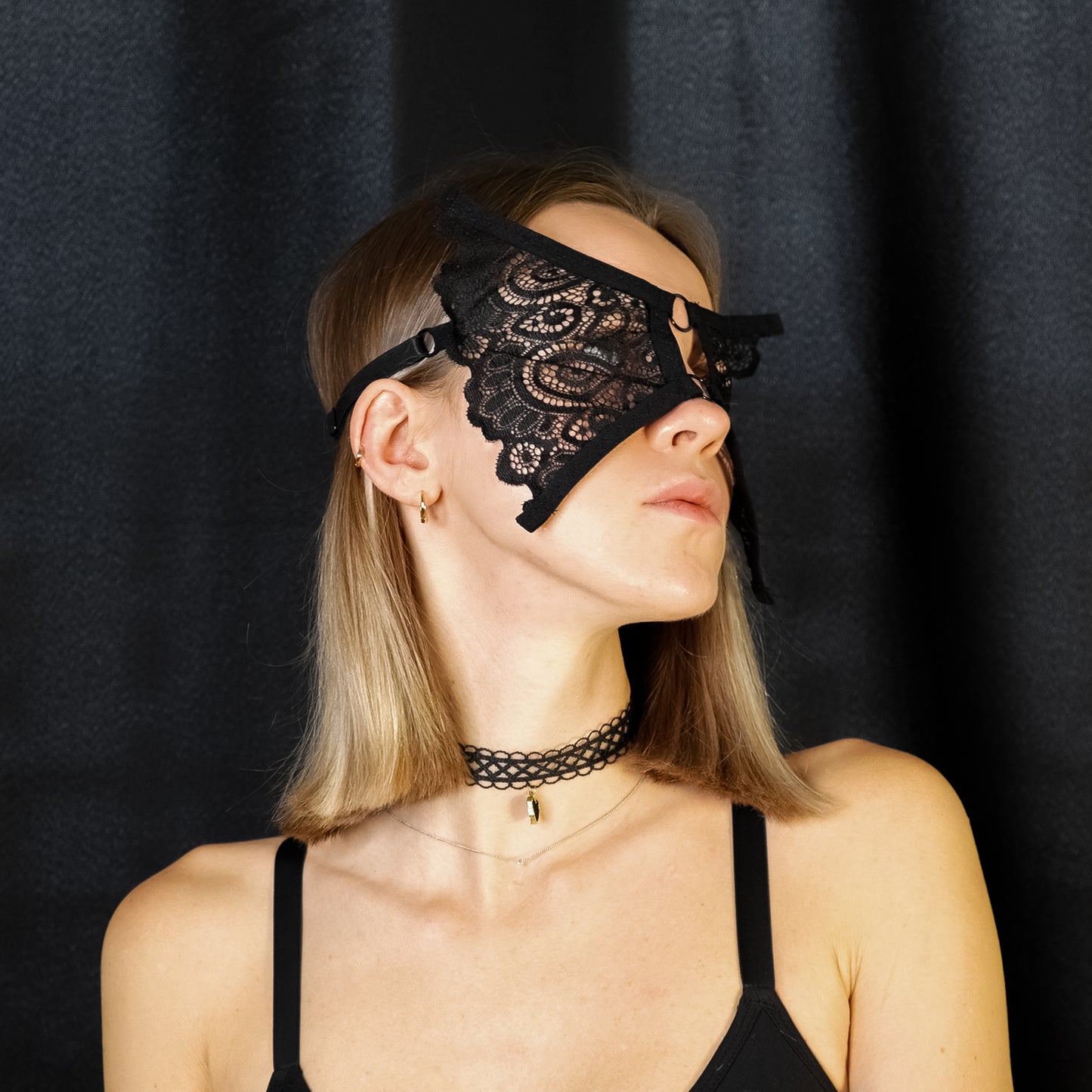 Butterfly Mask, BDSM Mask, Carnival Mask, Lace face mask #28