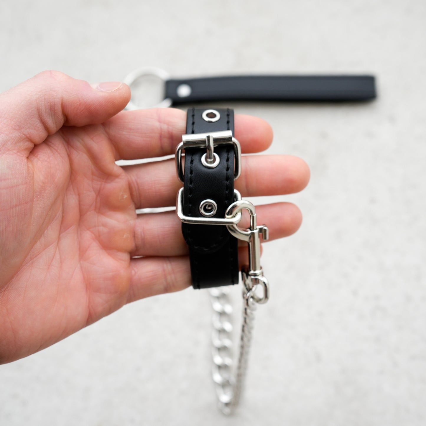 COCK RING + LEASH #166