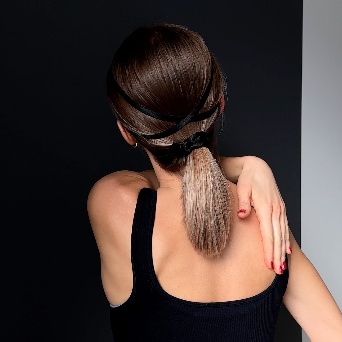 Black Bondage Mask #82