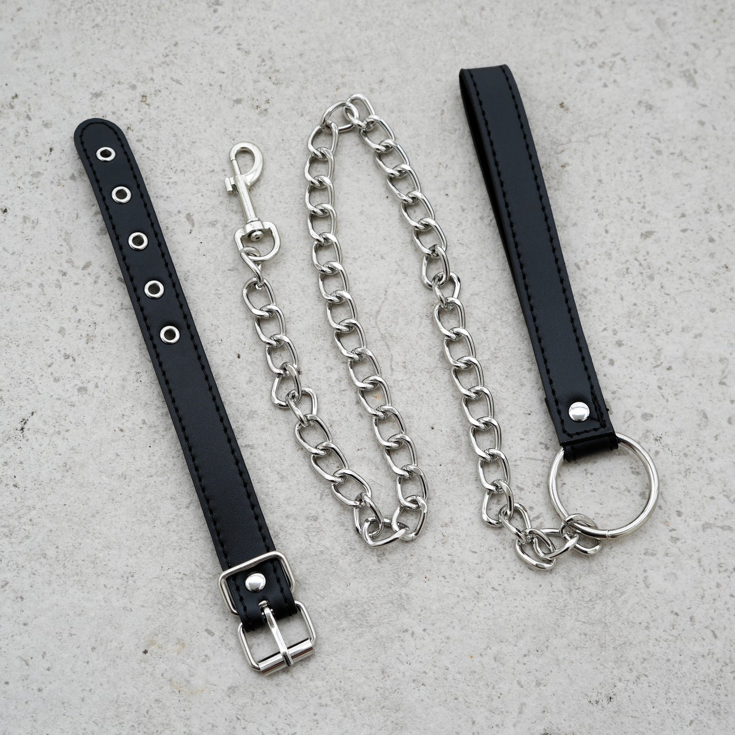 COCK RING + LEASH #166