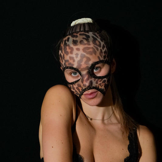 Black Bondage Mask #250